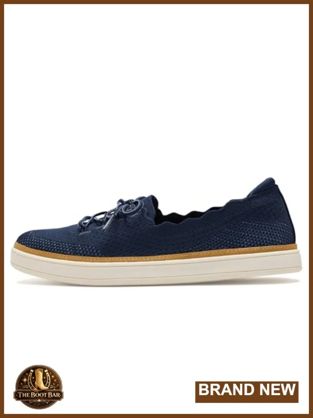 Stretch Fit Engineered Knit Boat Shoe with Air-Cooled Memory Foam Insole